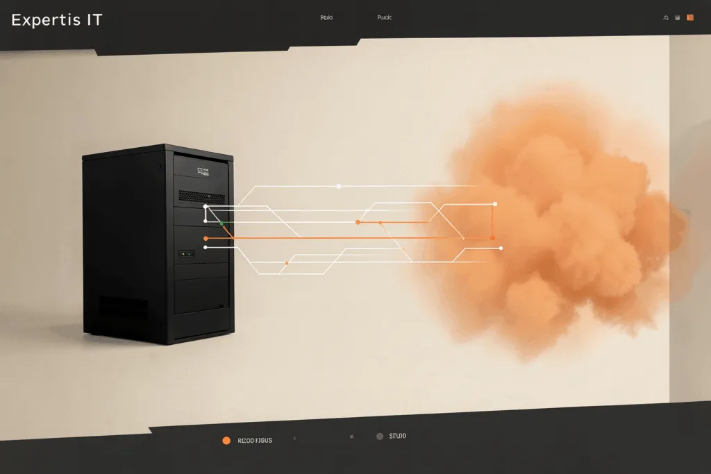 Illustration : Cloud Hybride vs Cloud Public : quel modèle choisir pour votre infrastructure ?