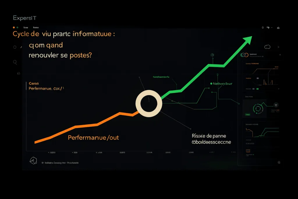 Illustration : Cycle de vie du parc informatique : quand renouveler ses postes ?