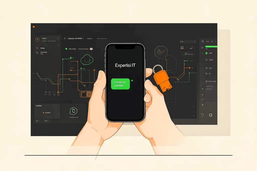 Illustration : Configurer le MFA et gérer les mots de passe complexes sans frustrer vos équipes