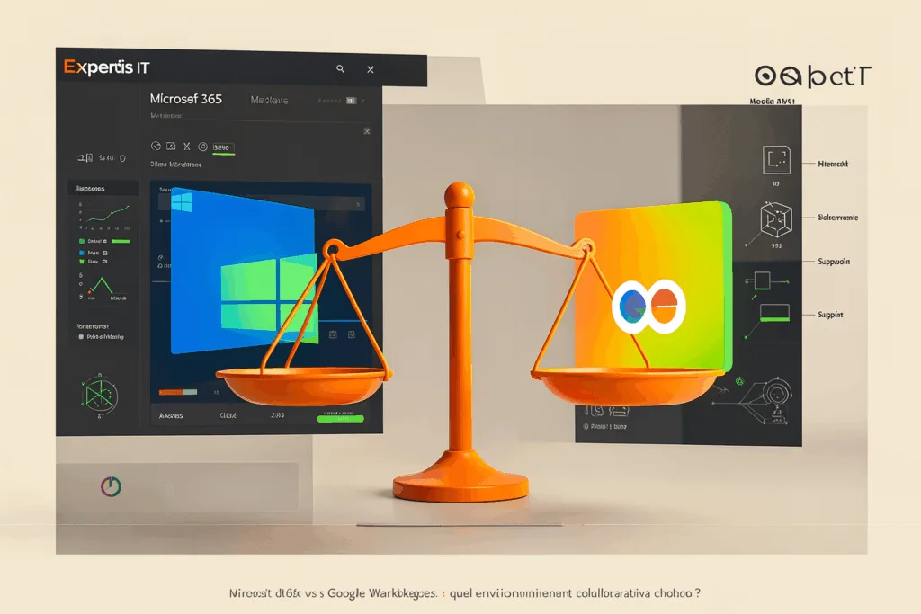Illustration : Microsoft 365 vs Google Workspace : quel environnement collaboratif choisir ?