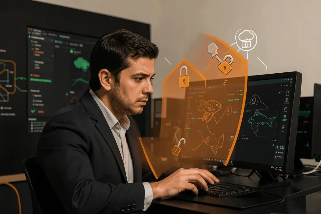 Illustration : Sensibiliser ses employés aux risques cyber : guide pratique contre le phishing