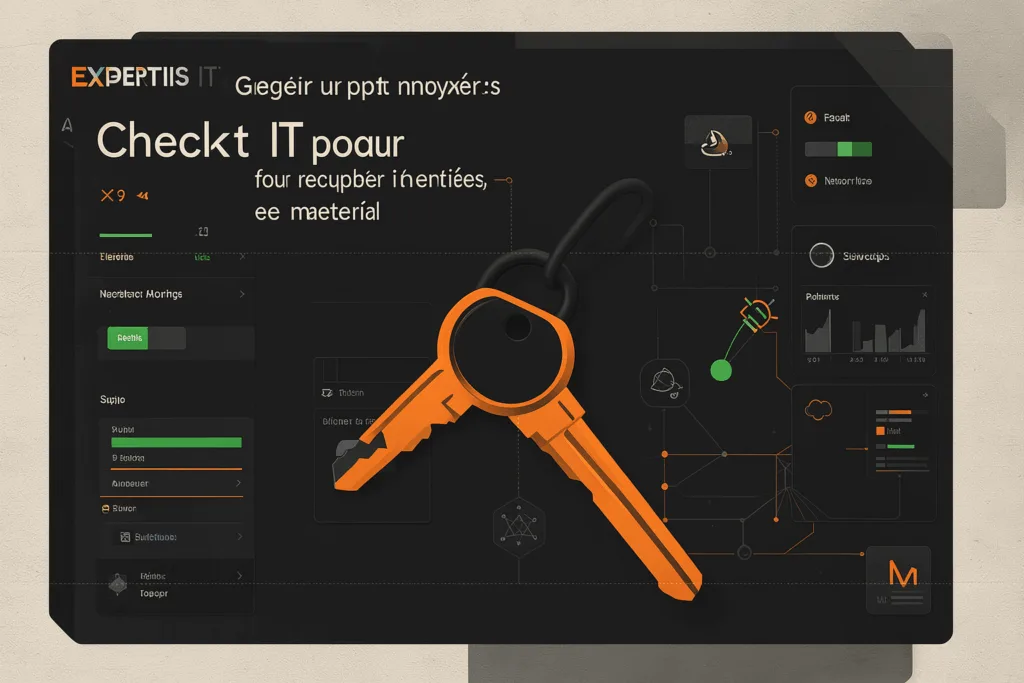 Illustration : Gérer un départ employé : Checklist IT pour récupérer identités, accès et matériel