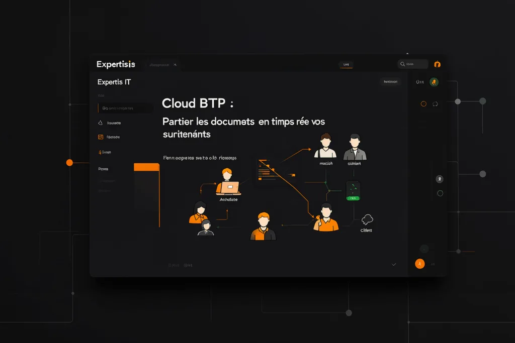 Illustration : Cloud BTP : Partager les documents en temps réel avec vos sous-traitants