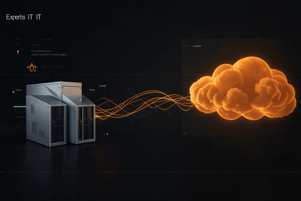 Illustration : Cloud hybride pour l'usine connectée : concilier performance locale et agilité