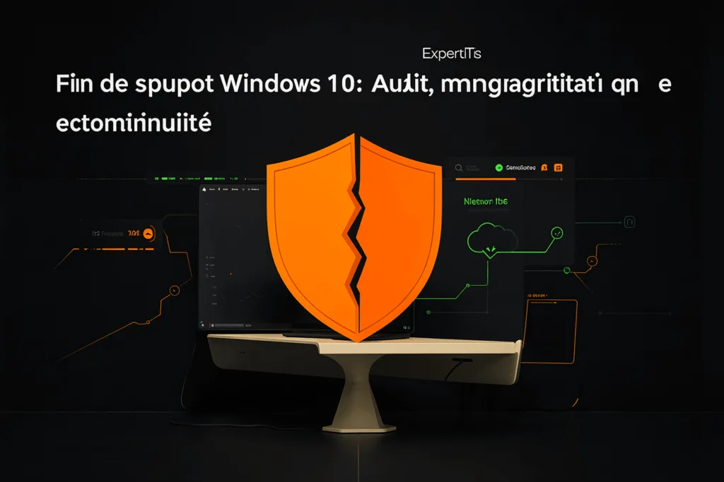 Illustration : Fin de support Windows 10 : Audit, migration et continuité